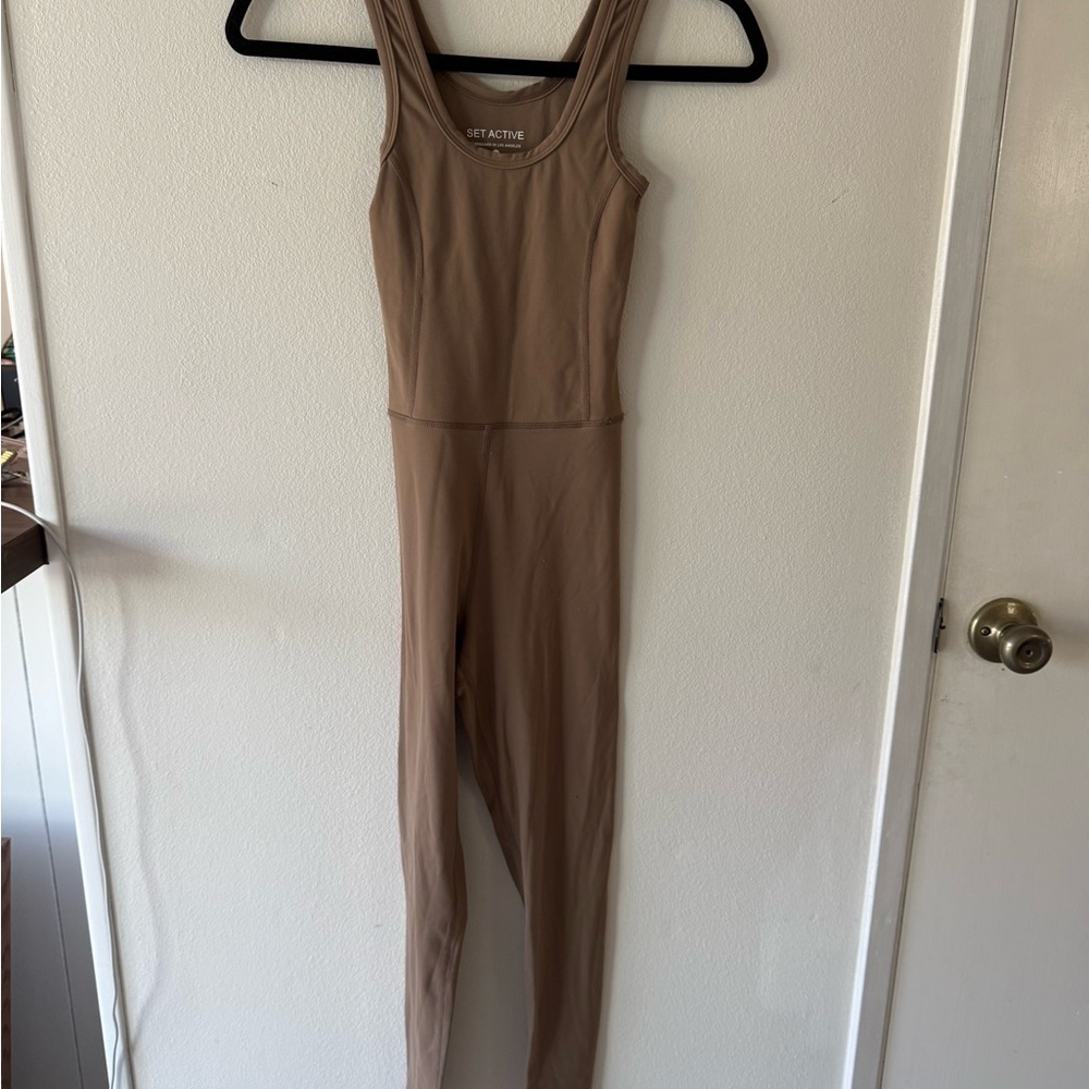 SET Active Beige Jumpsuit